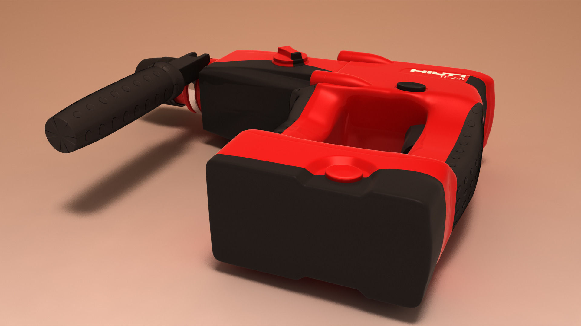 Hilti TE2A battery drill 3D model_5