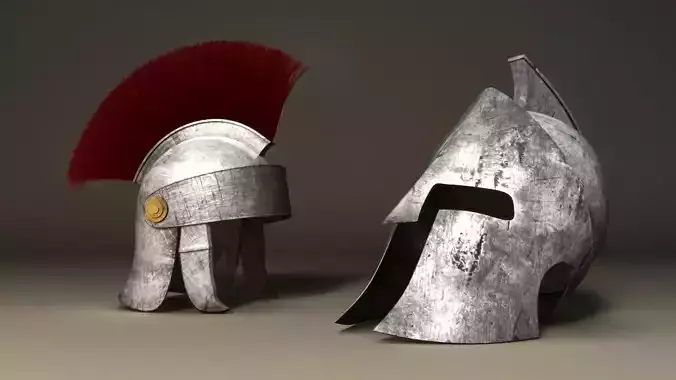Spartan and Roman Helmet
