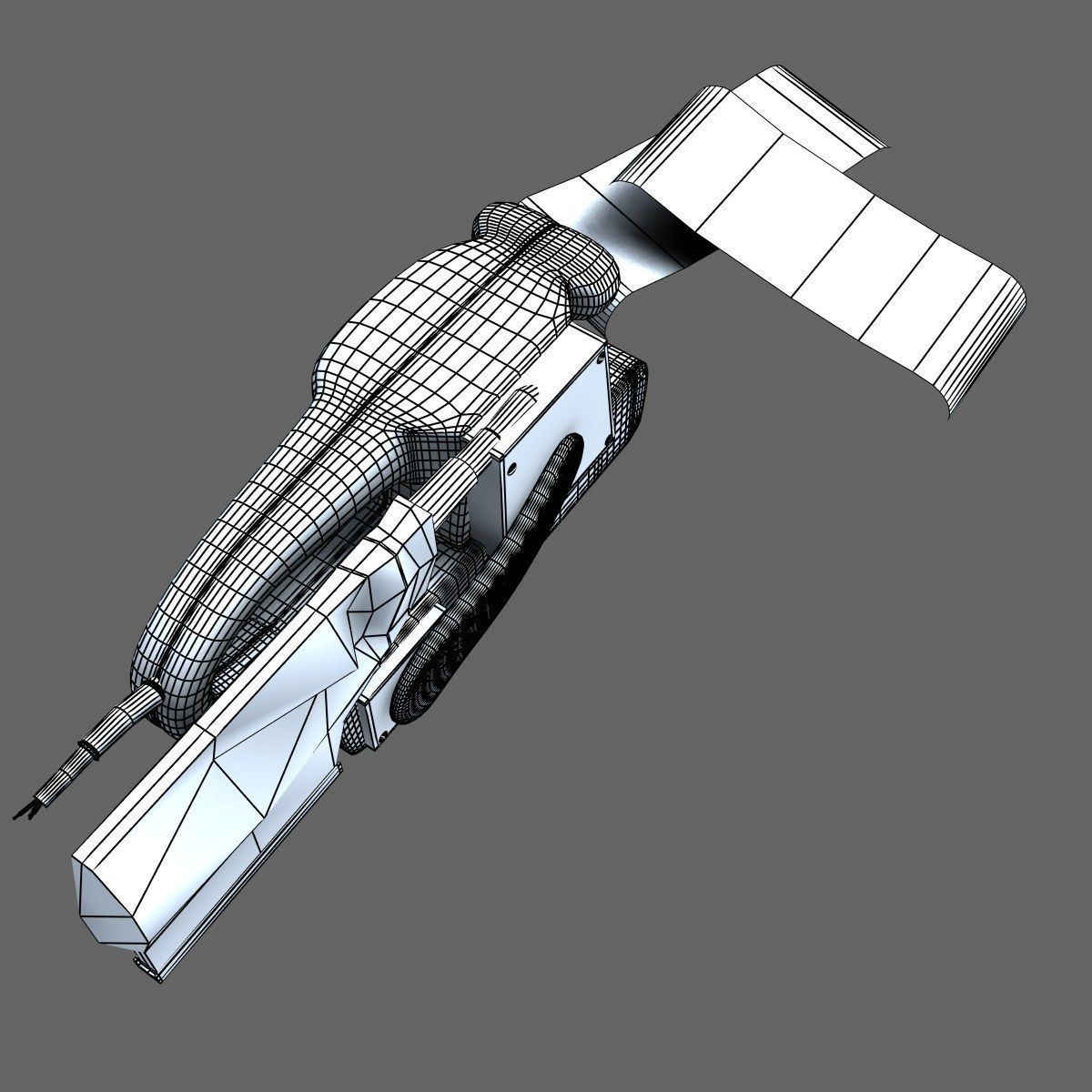 Grinding machine 3D model_11