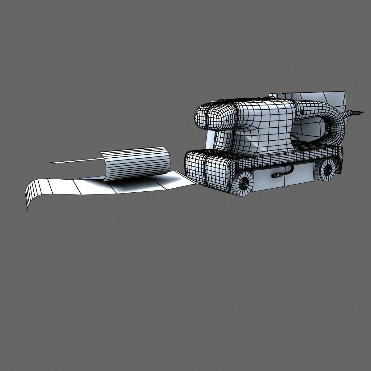 Grinding machine 3D model_10