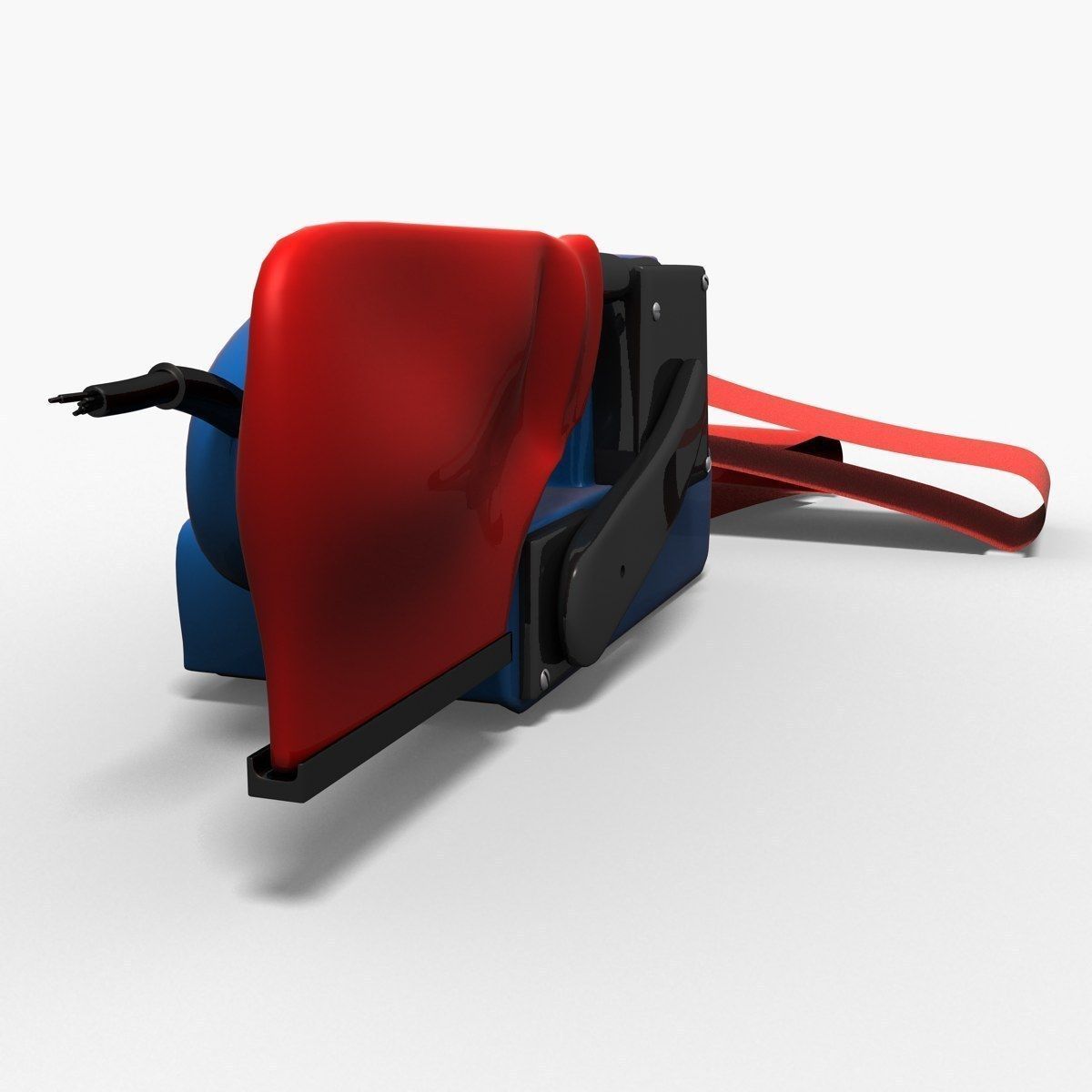 Grinding machine 3D model_4