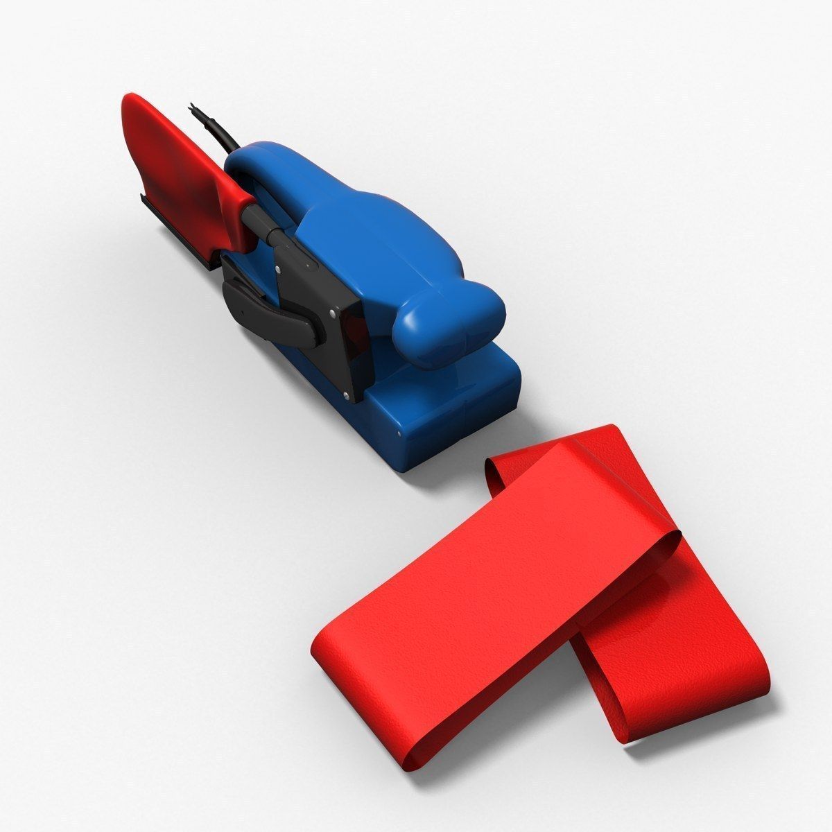 Grinding machine 3D model_5