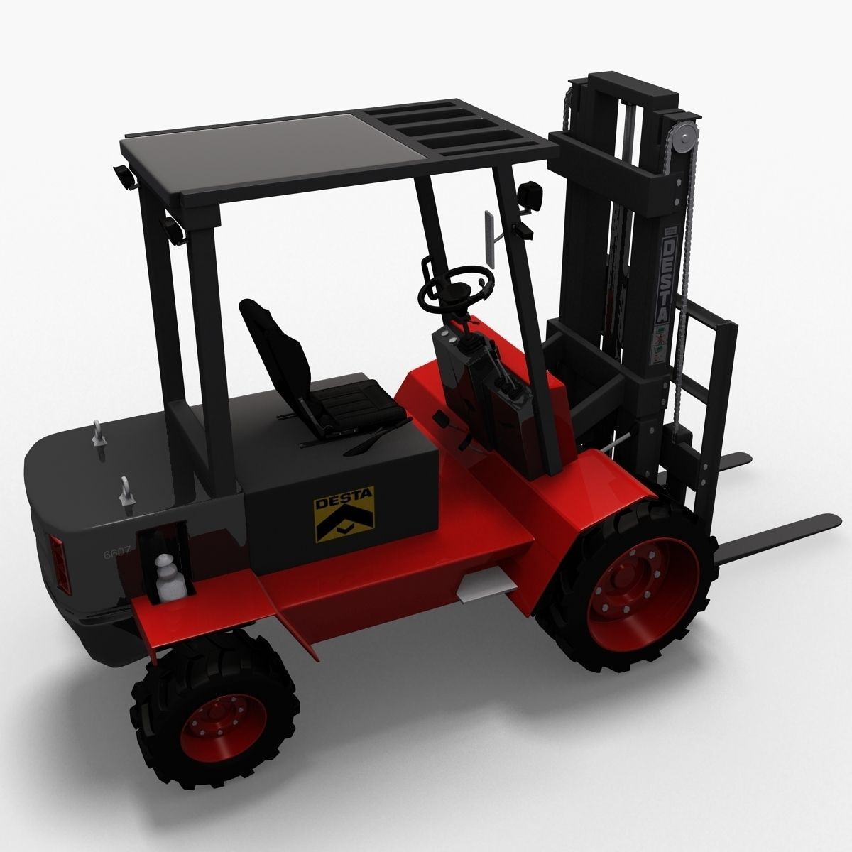 Hight Lift Truck Desta 3D model_5