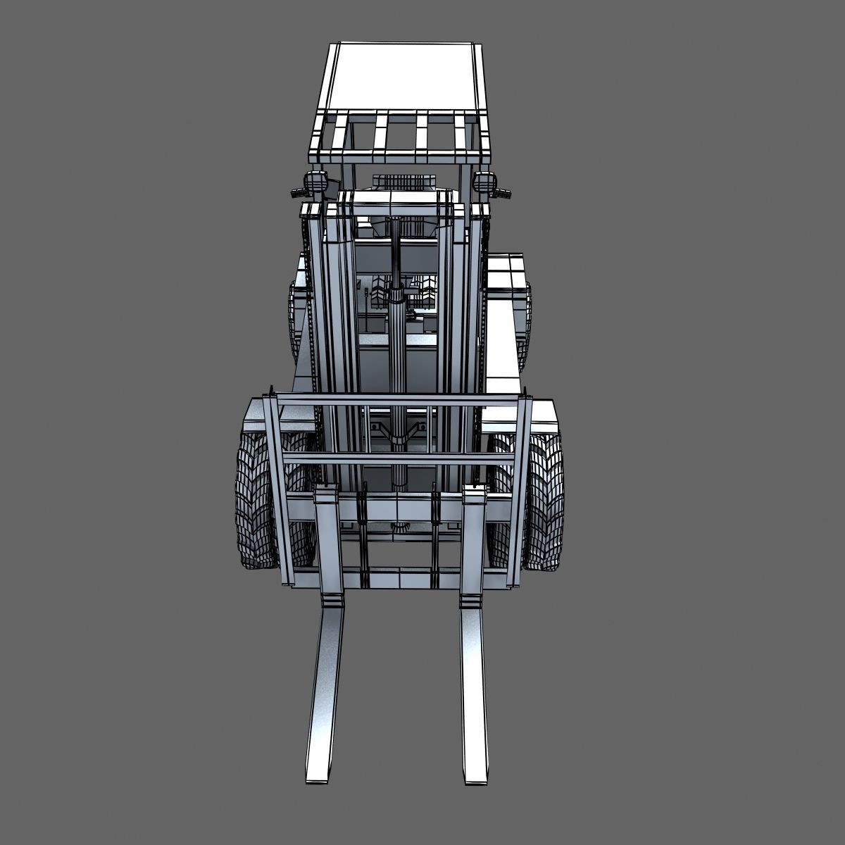 Hight Lift Truck Desta 3D model_16