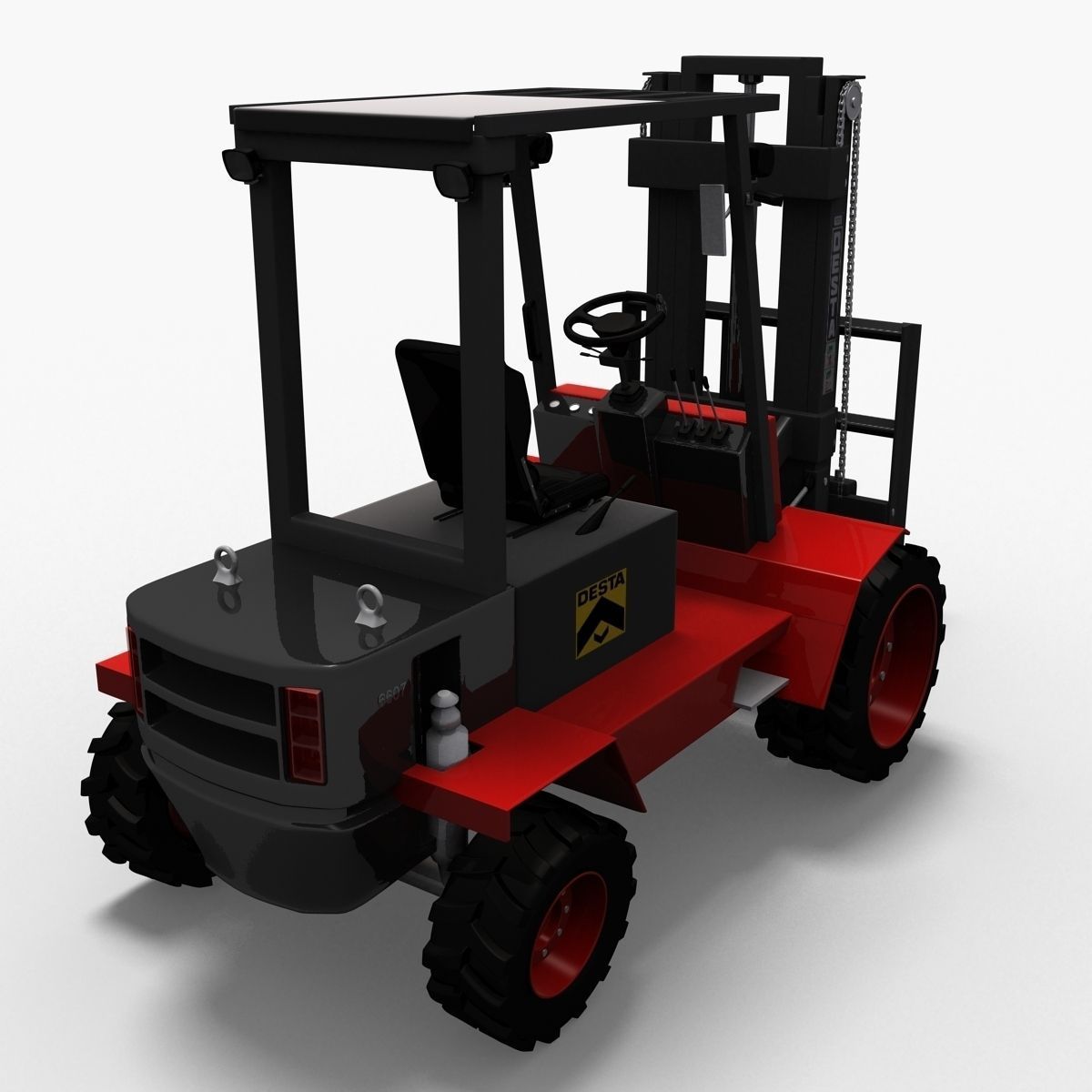 Hight Lift Truck Desta 3D model_15