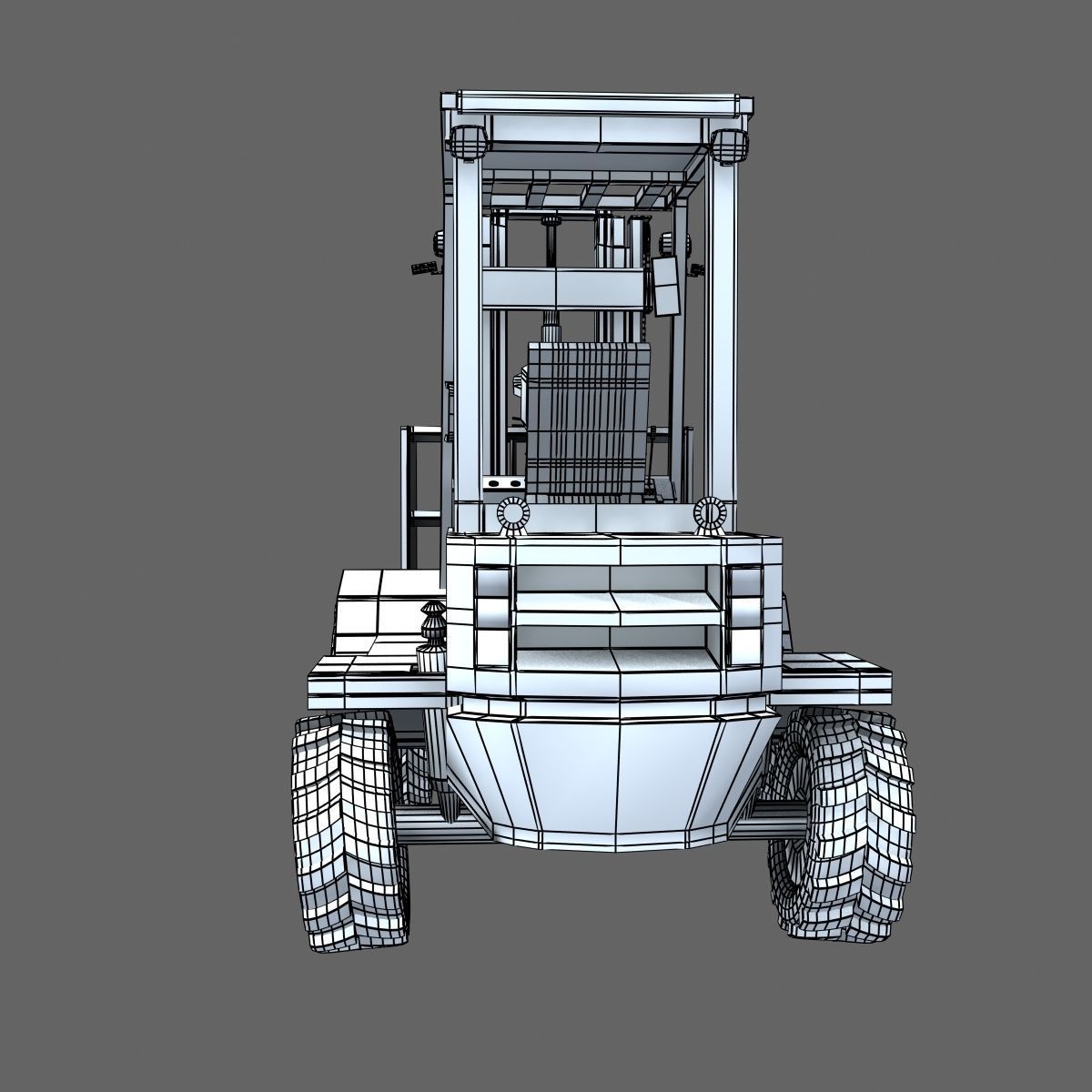 Hight Lift Truck Desta 3D model_14