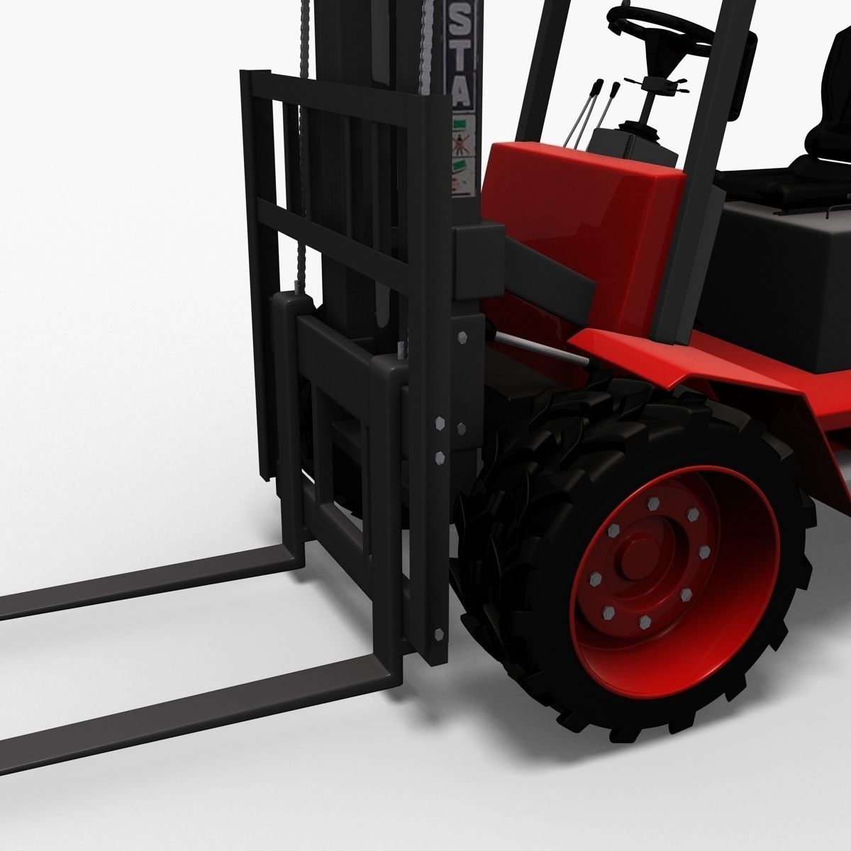 Hight Lift Truck Desta 3D model_8