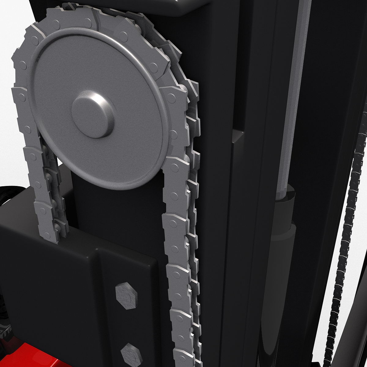 Hight Lift Truck Desta 3D model_1