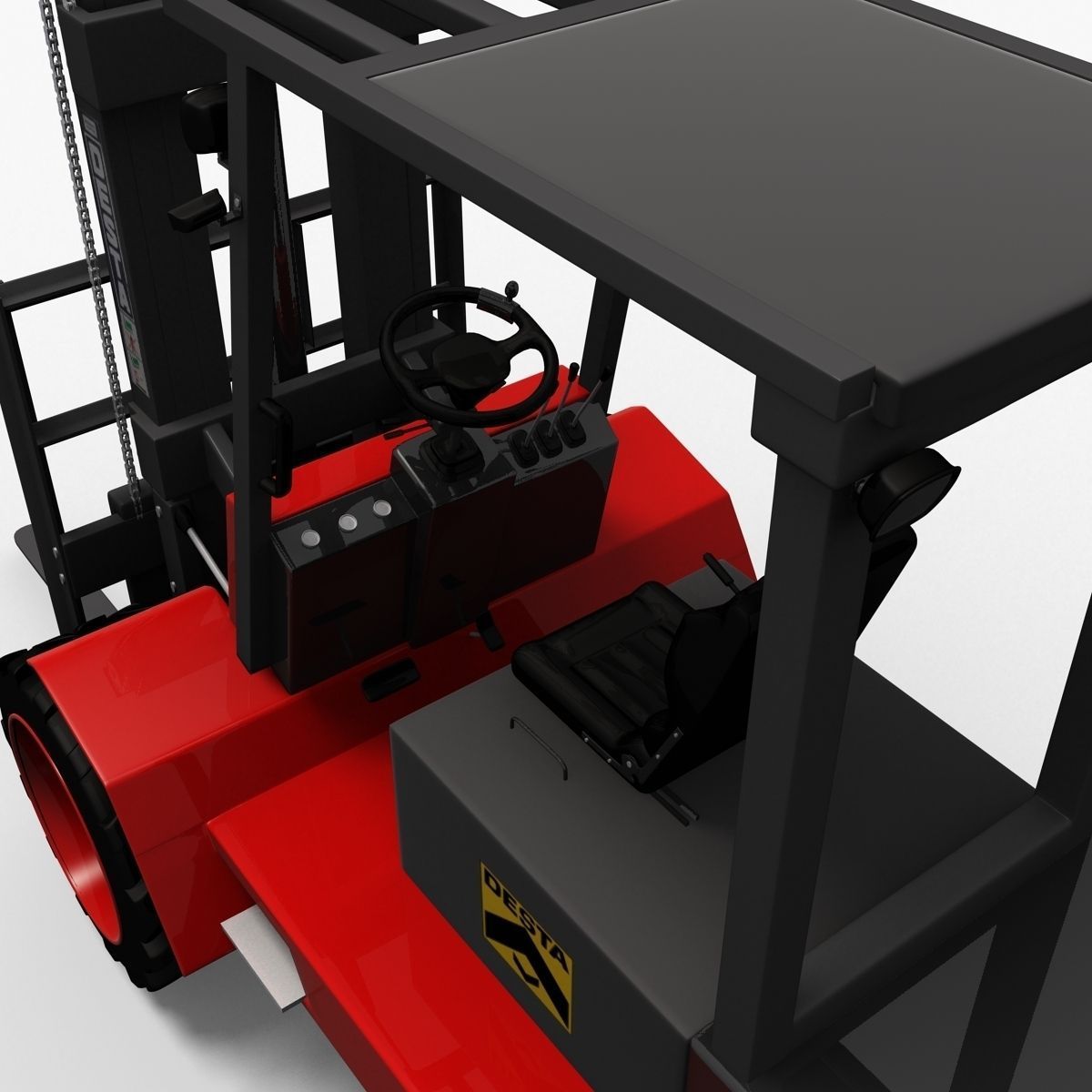 Hight Lift Truck Desta 3D model_7