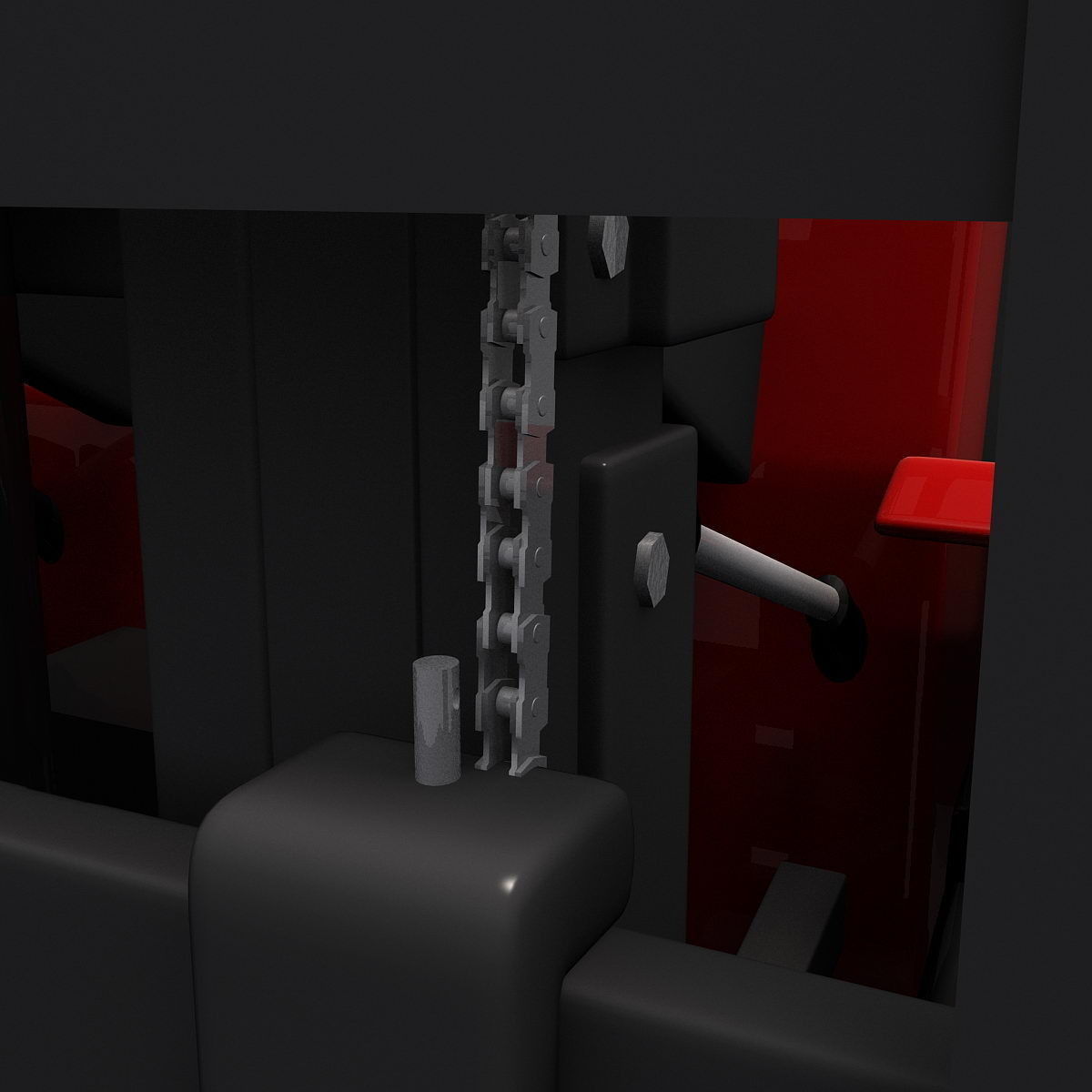 Hight Lift Truck Desta 3D model_9