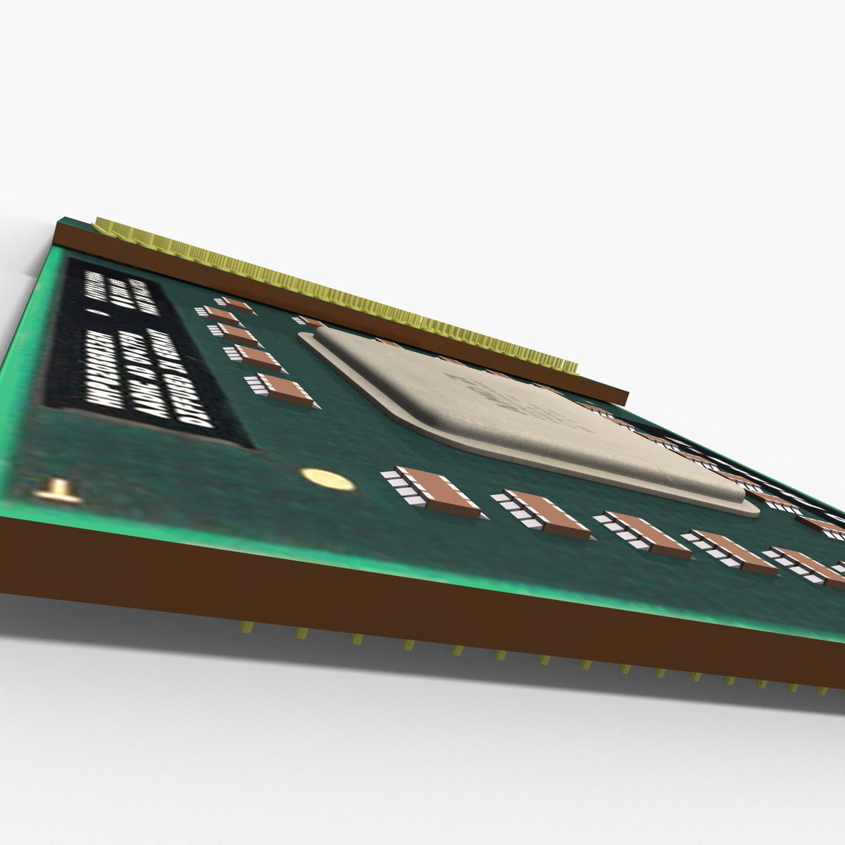 AMD Phenom II 3D model_1