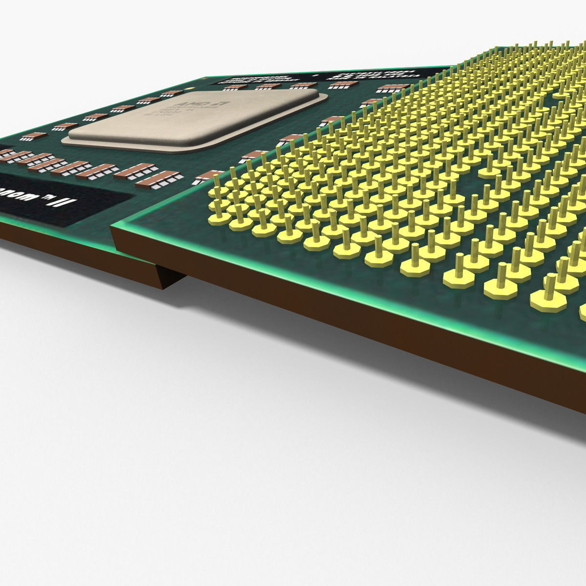 AMD Phenom II 3D model_13