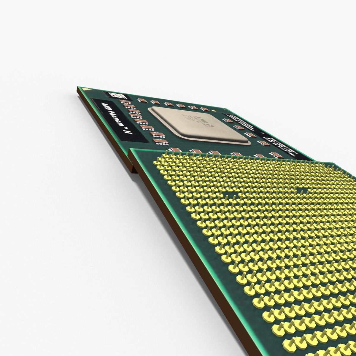 AMD Phenom II 3D model_5