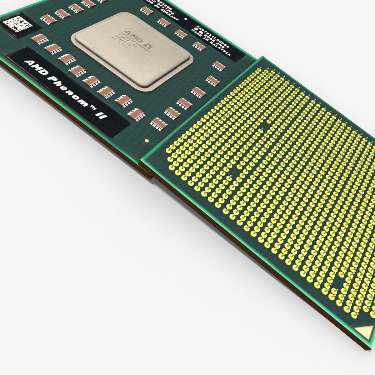 AMD Phenom II 3D model_7