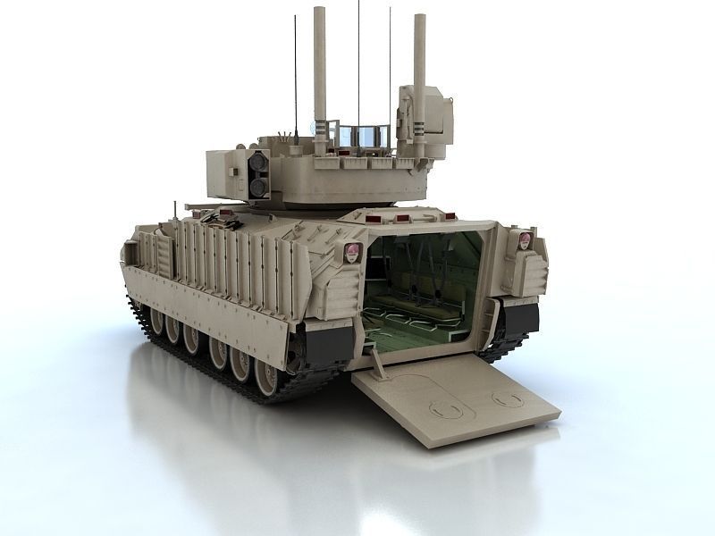 Bradley M2A3 3D model_1