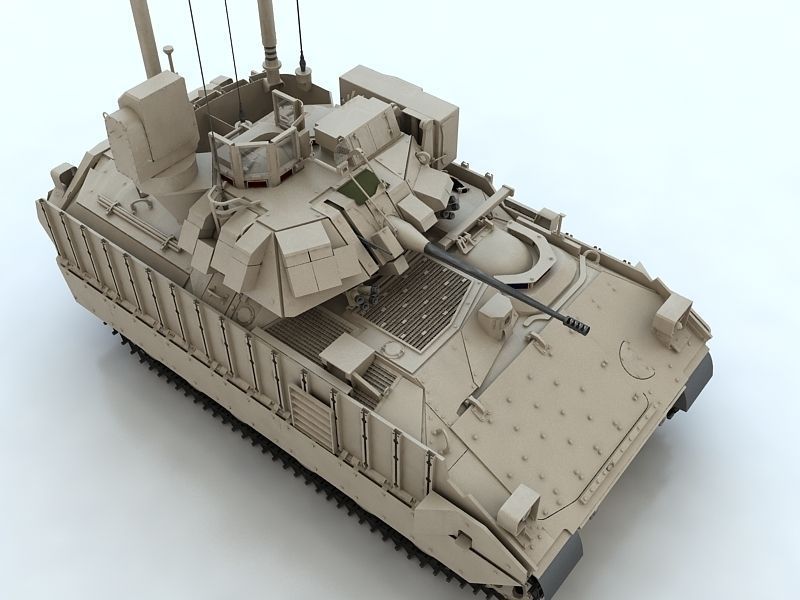 Bradley M2A3 3D model_9