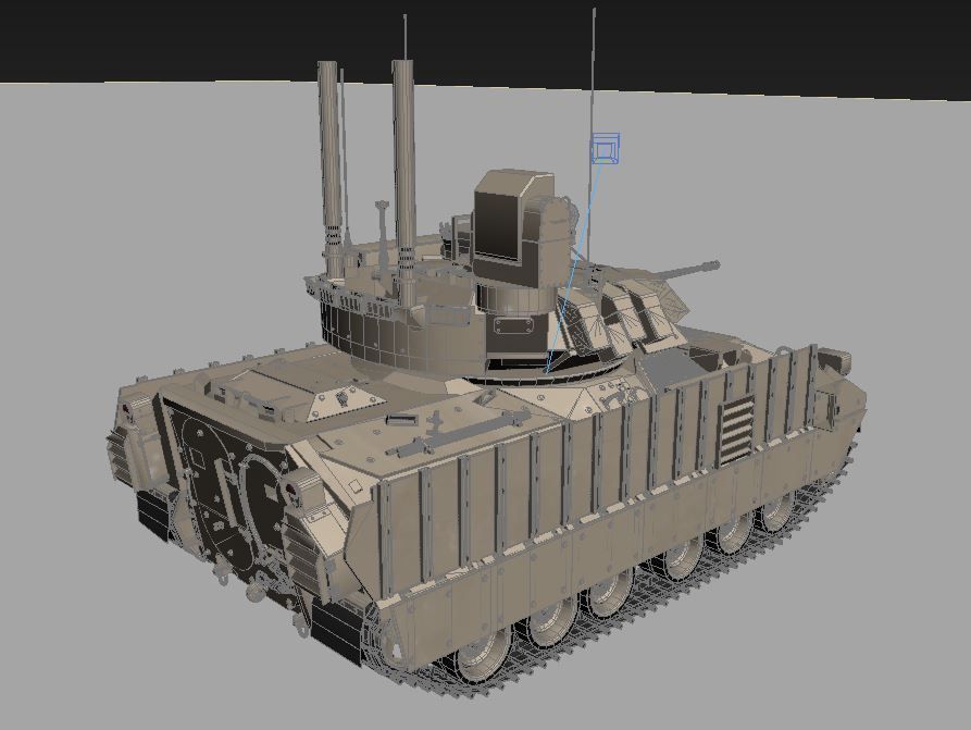 Bradley M2A3 3D model_8