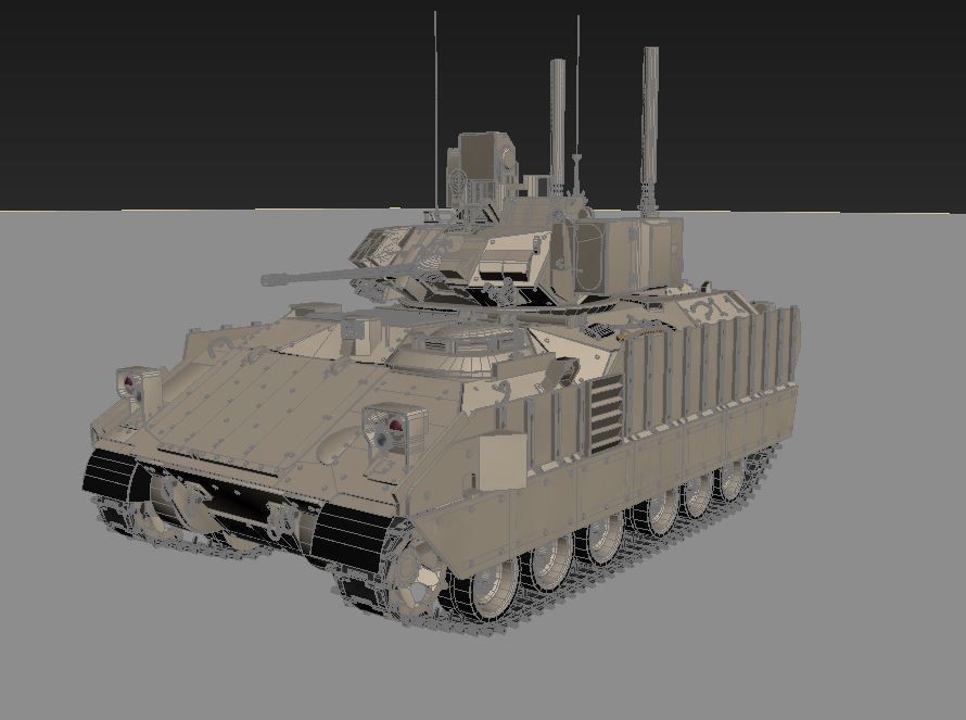 Bradley M2A3 3D model_7