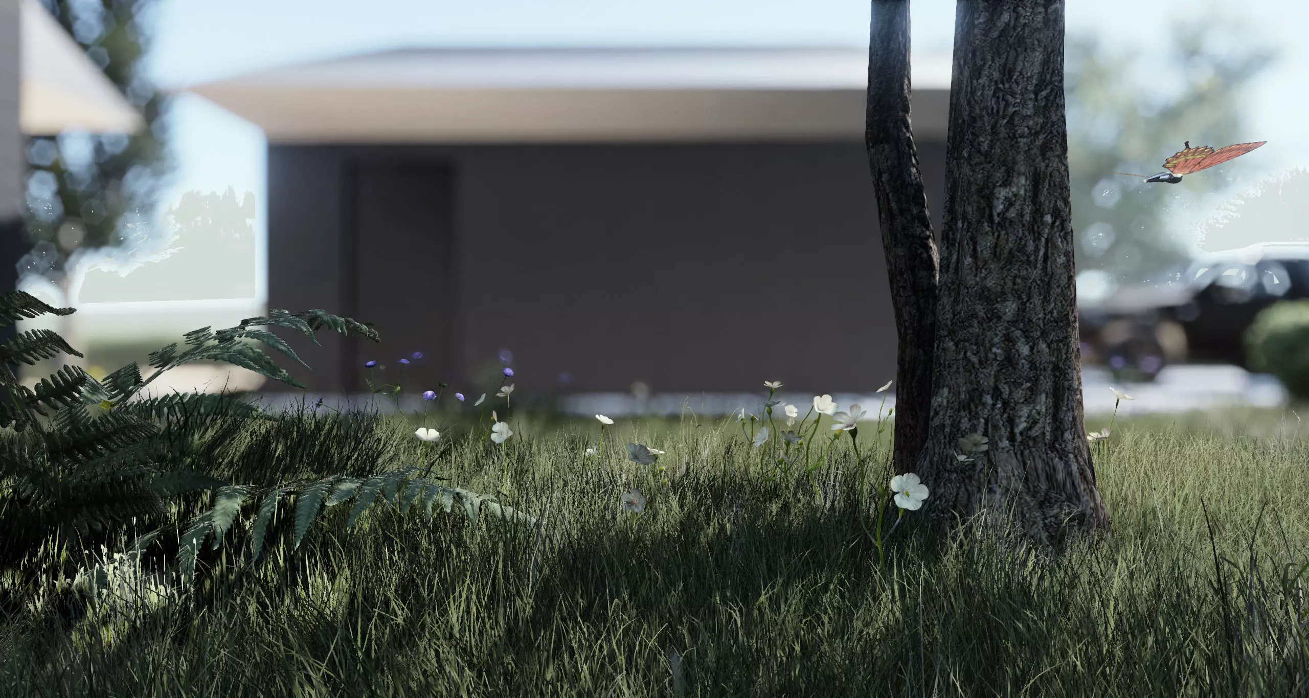 Unreal engine 4 - Exterior and interior real time render 3D model_0