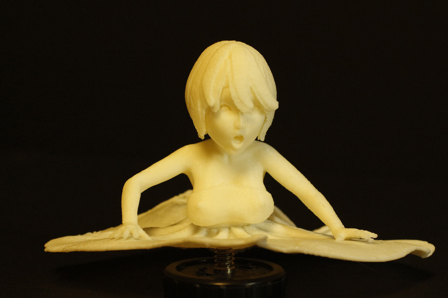 Skirt Blow-Up Anime Miniature 3D print model_2