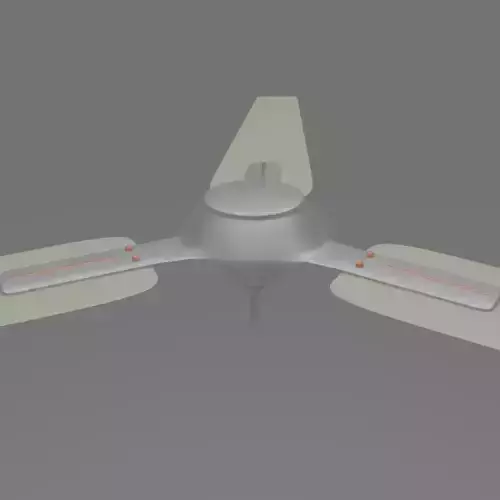 Ceiling Fan Low-poly 3D model