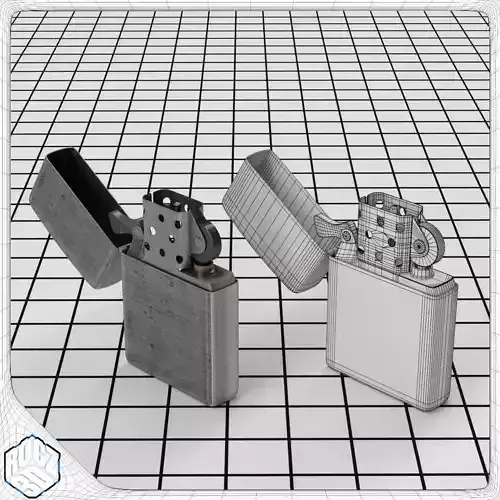 Windproof Lighter 3D model