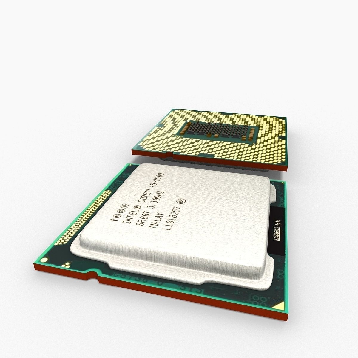 Intel i5 3D model_1