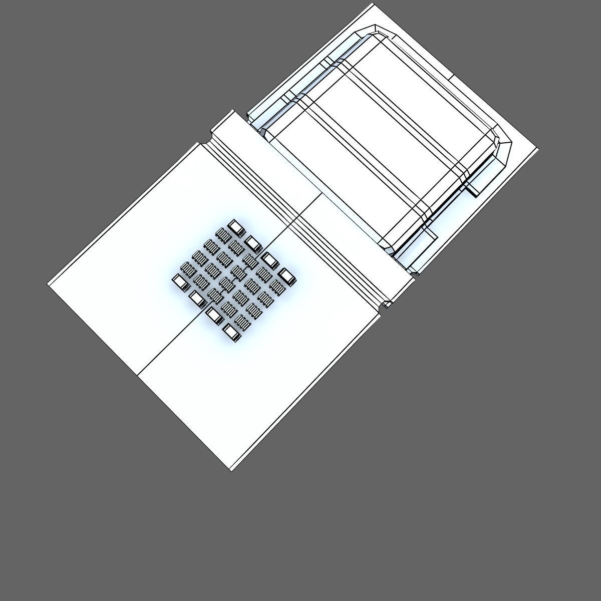 Intel Pentium D 3D model_1