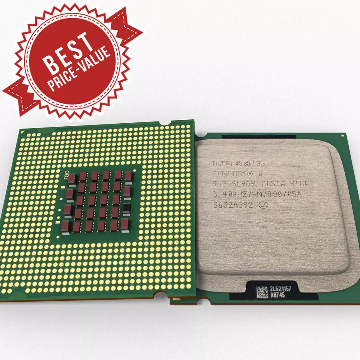 Intel Pentium D 3D model_0