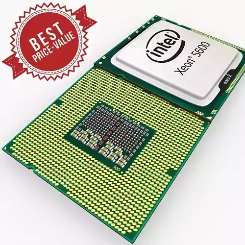 Intel Xeon 5600 3D model