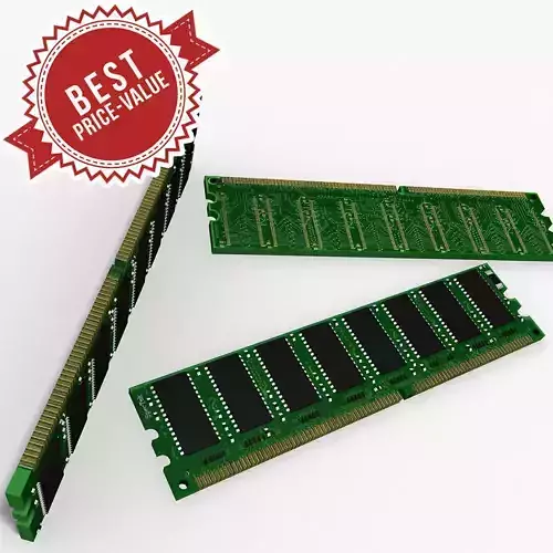 RAM memory 3D model
