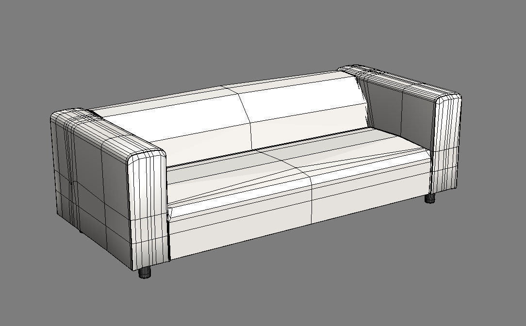 Sofa - Seater 3D model_9
