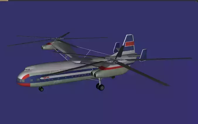 Mil Mi 12 Free low-poly 3D model