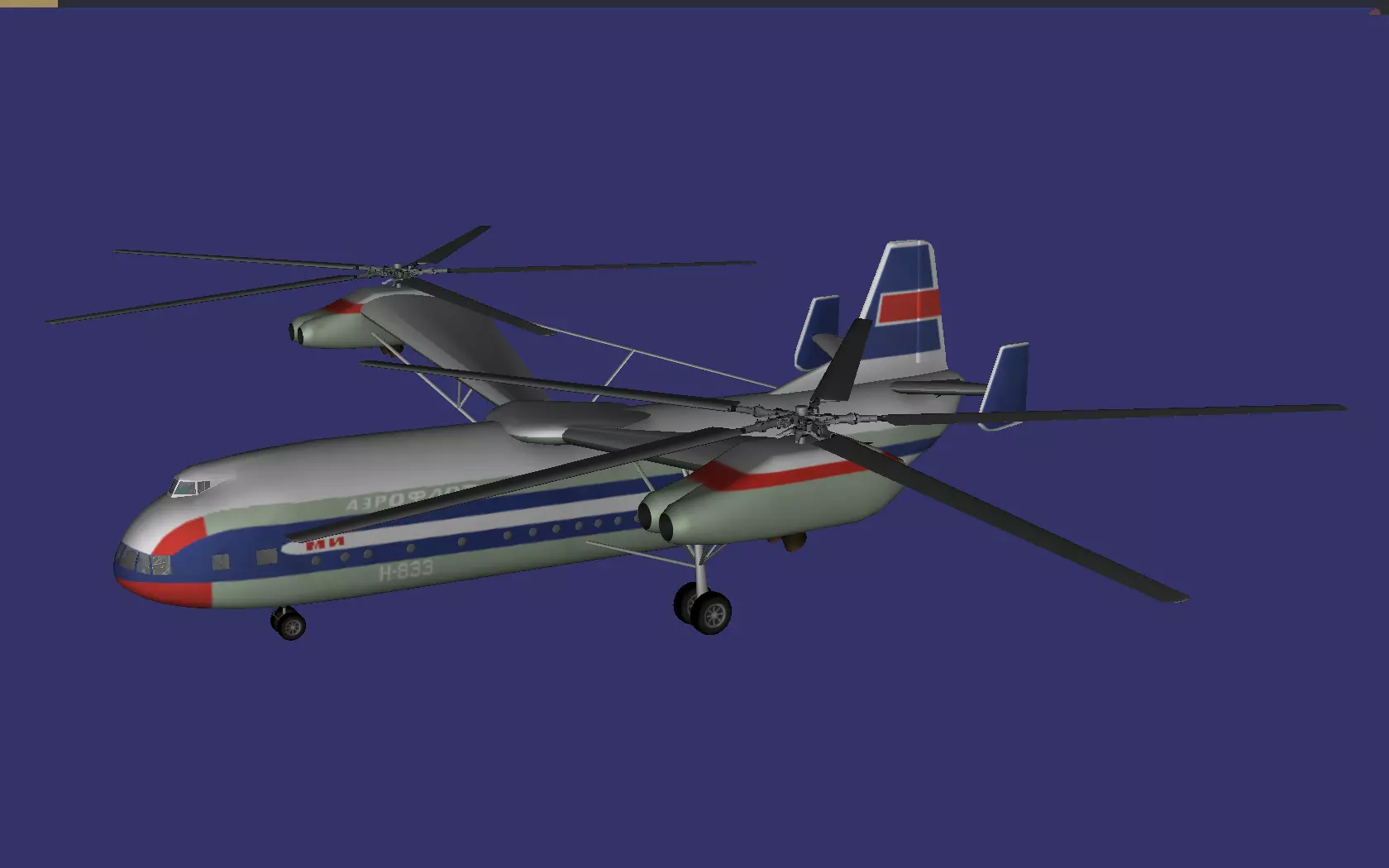 Mil Mi 12 Free low-poly 3D model_0