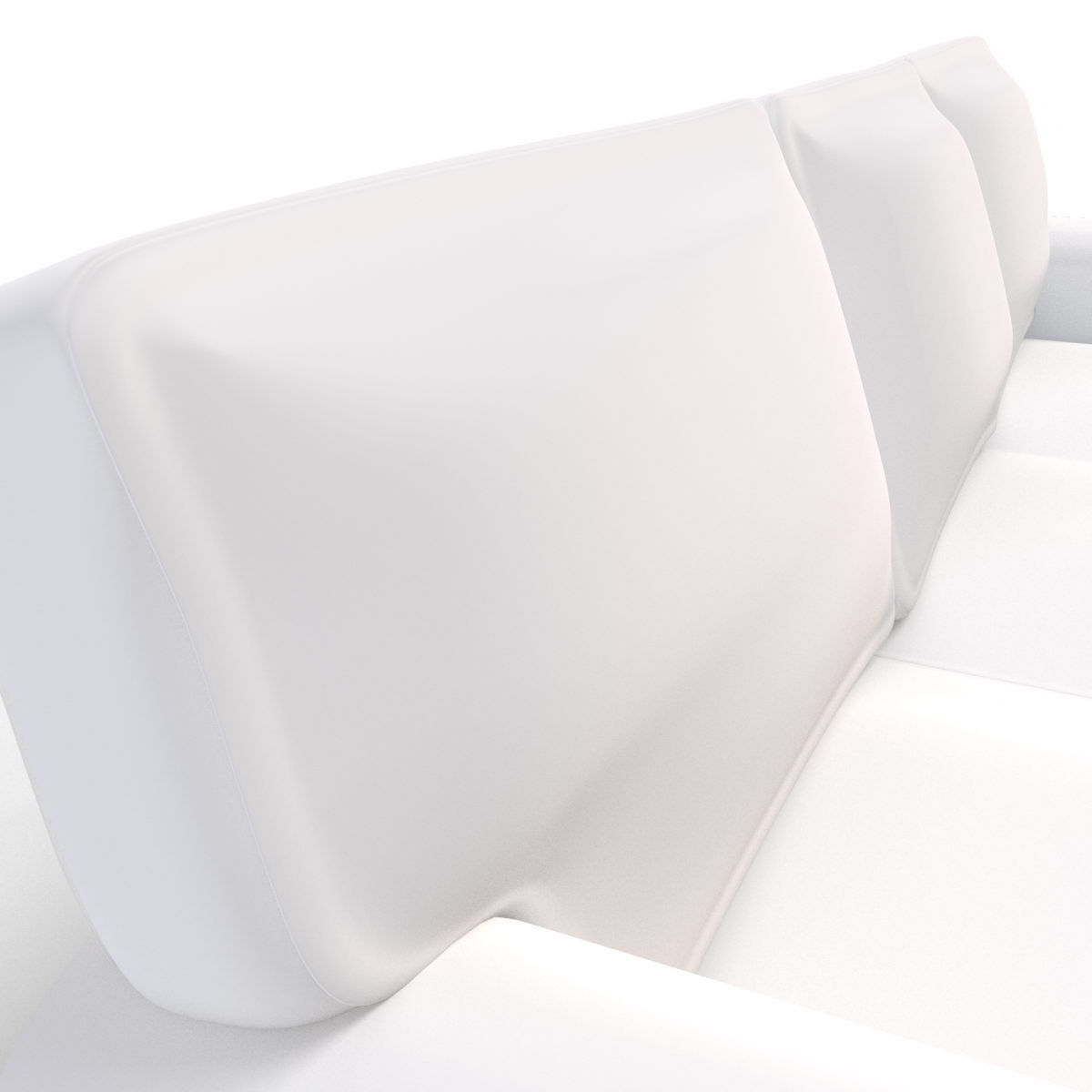 Sofa Chair 3 sides 3D model_8