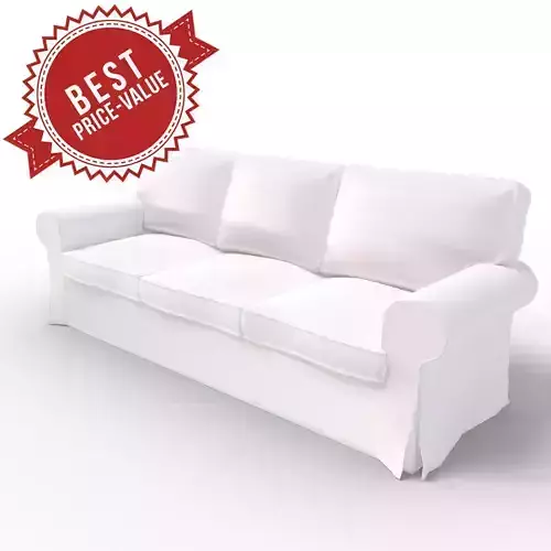 Sofa Chair 3 sides 3D model