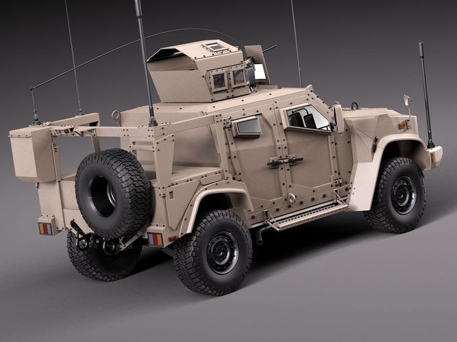 Oshkosh JLTV 2014 3D Model .max .obj .3ds .fbx .c4d .lwo ...