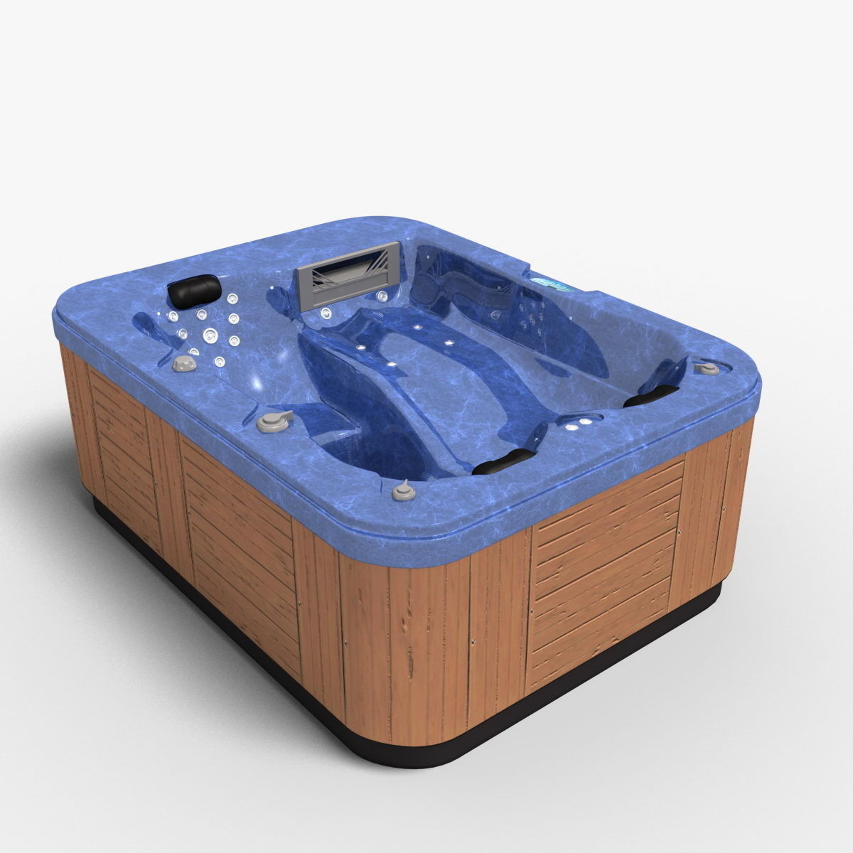 Whirl Rose SPA 3D model_9