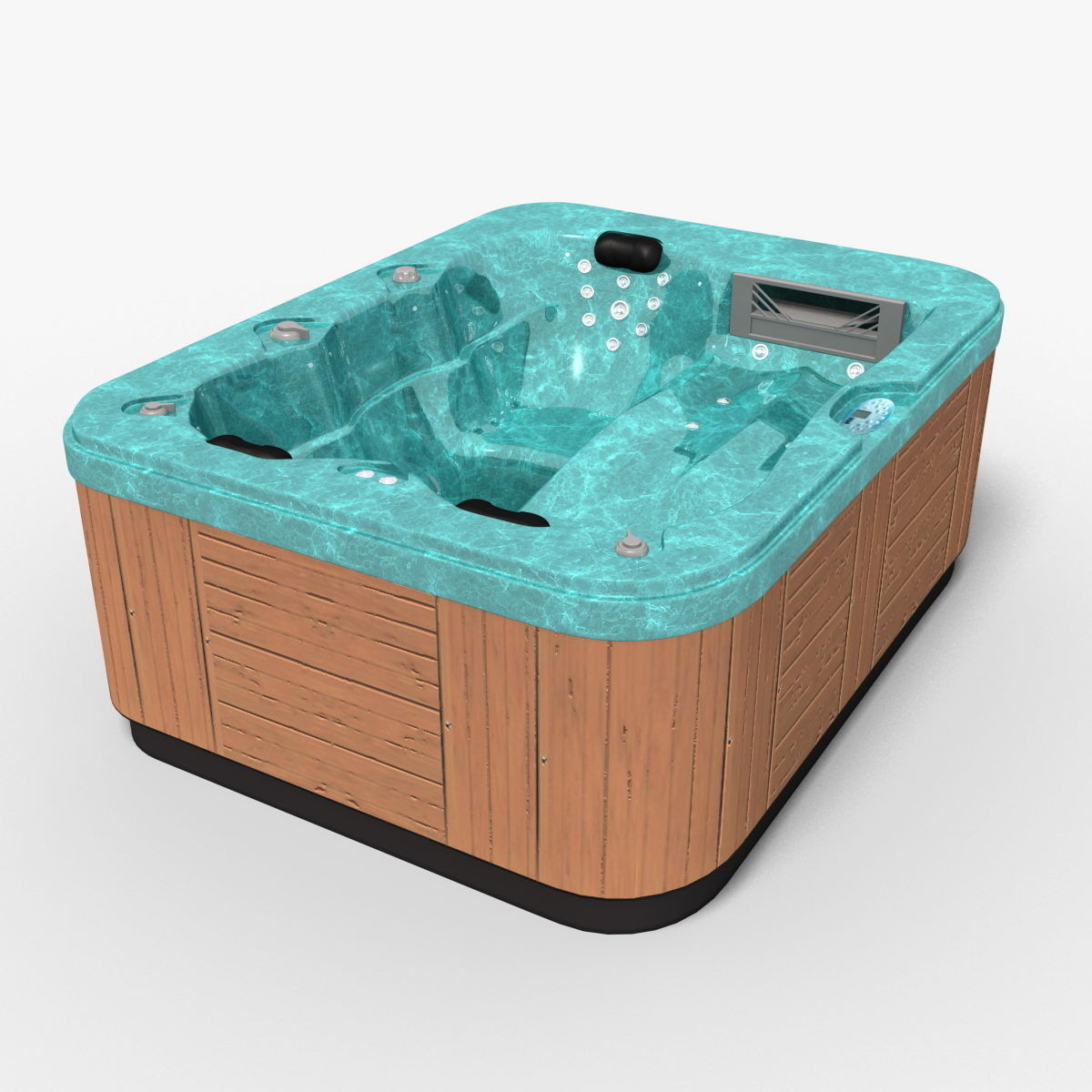 Whirl Rose SPA 3D model_3