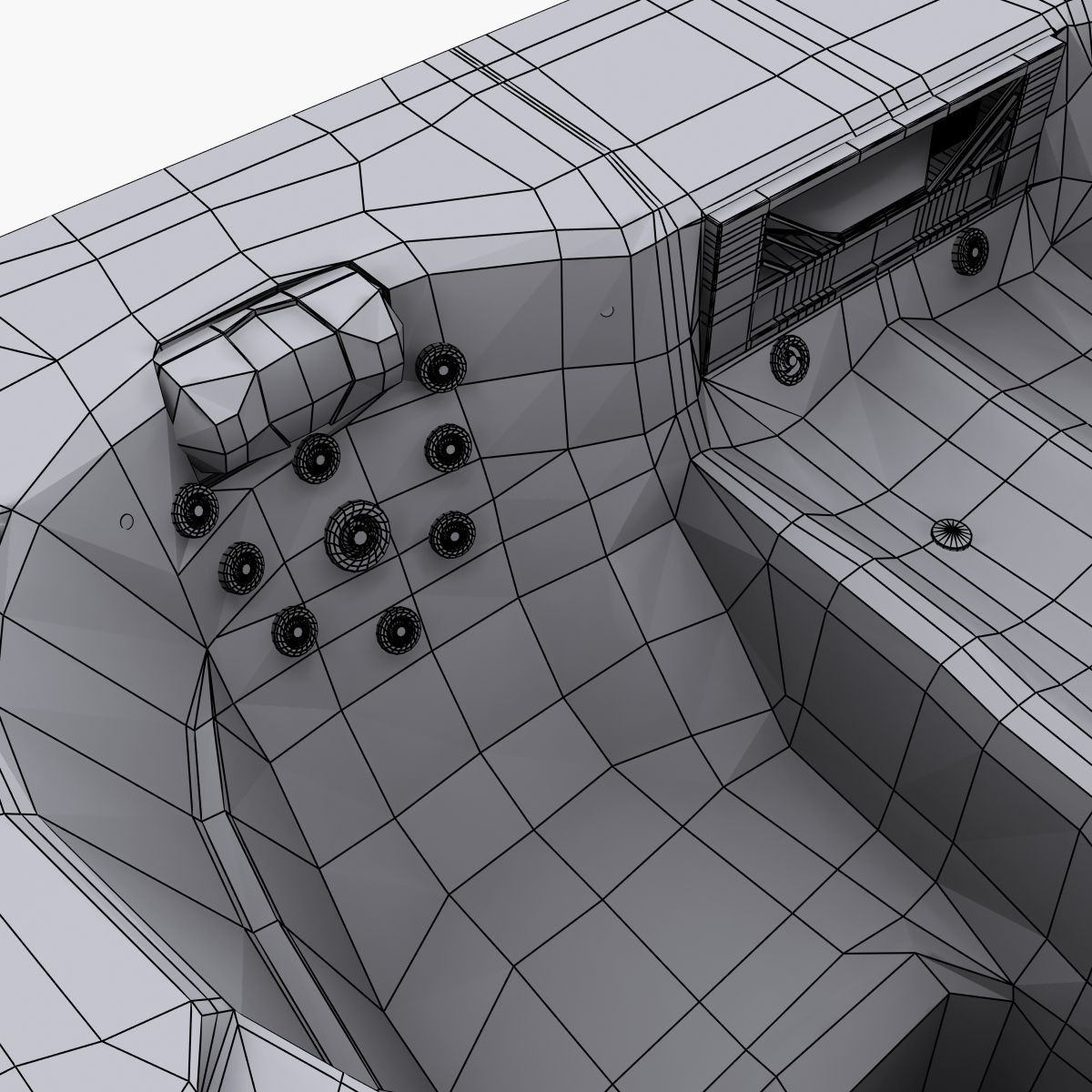 Whirl Rose SPA 3D model_20