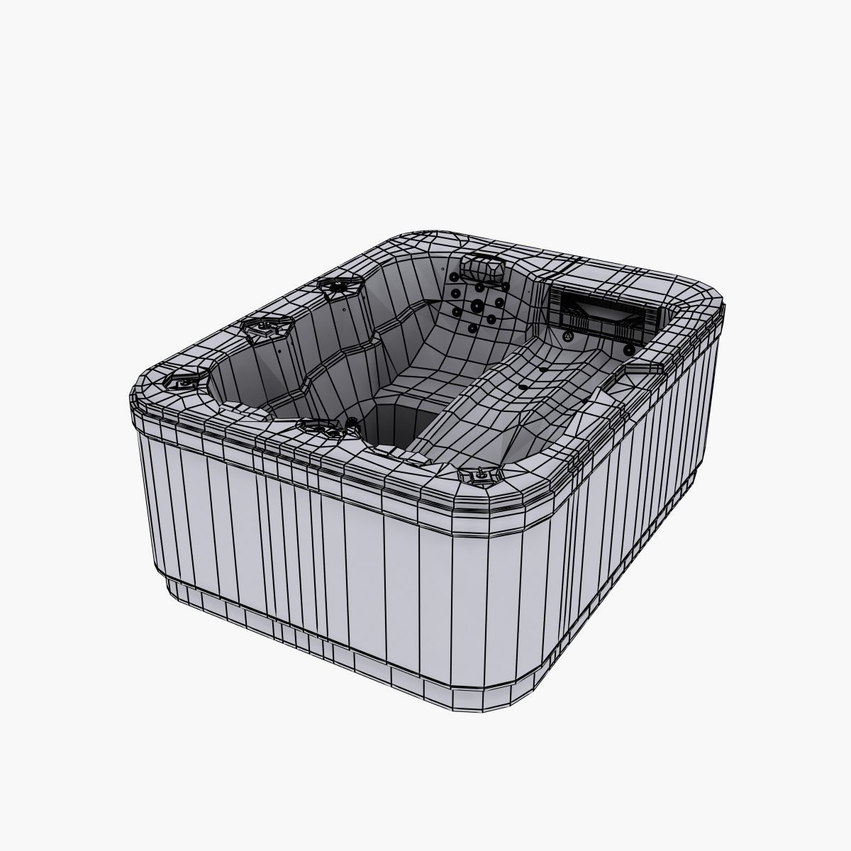 Whirl Rose SPA 3D model_15