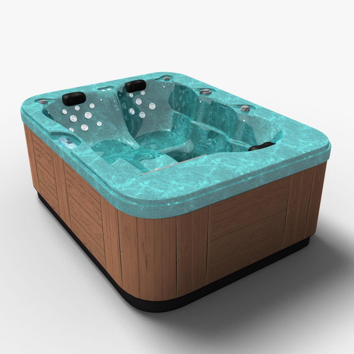 Whirl Rose SPA 3D model_2