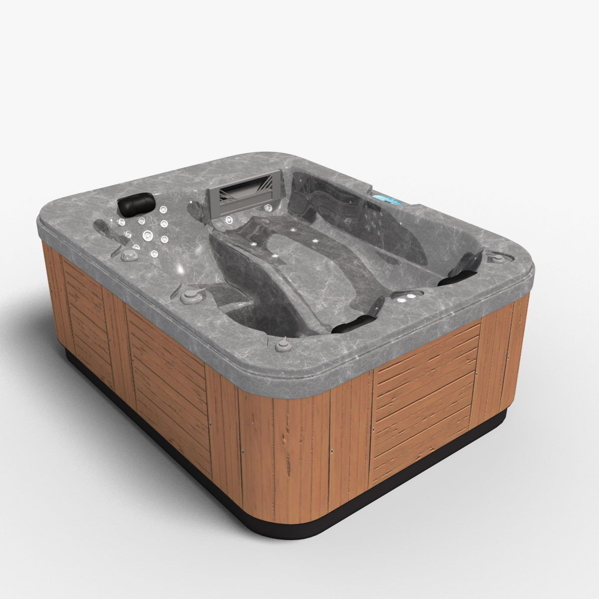 Whirl Rose SPA 3D model_11