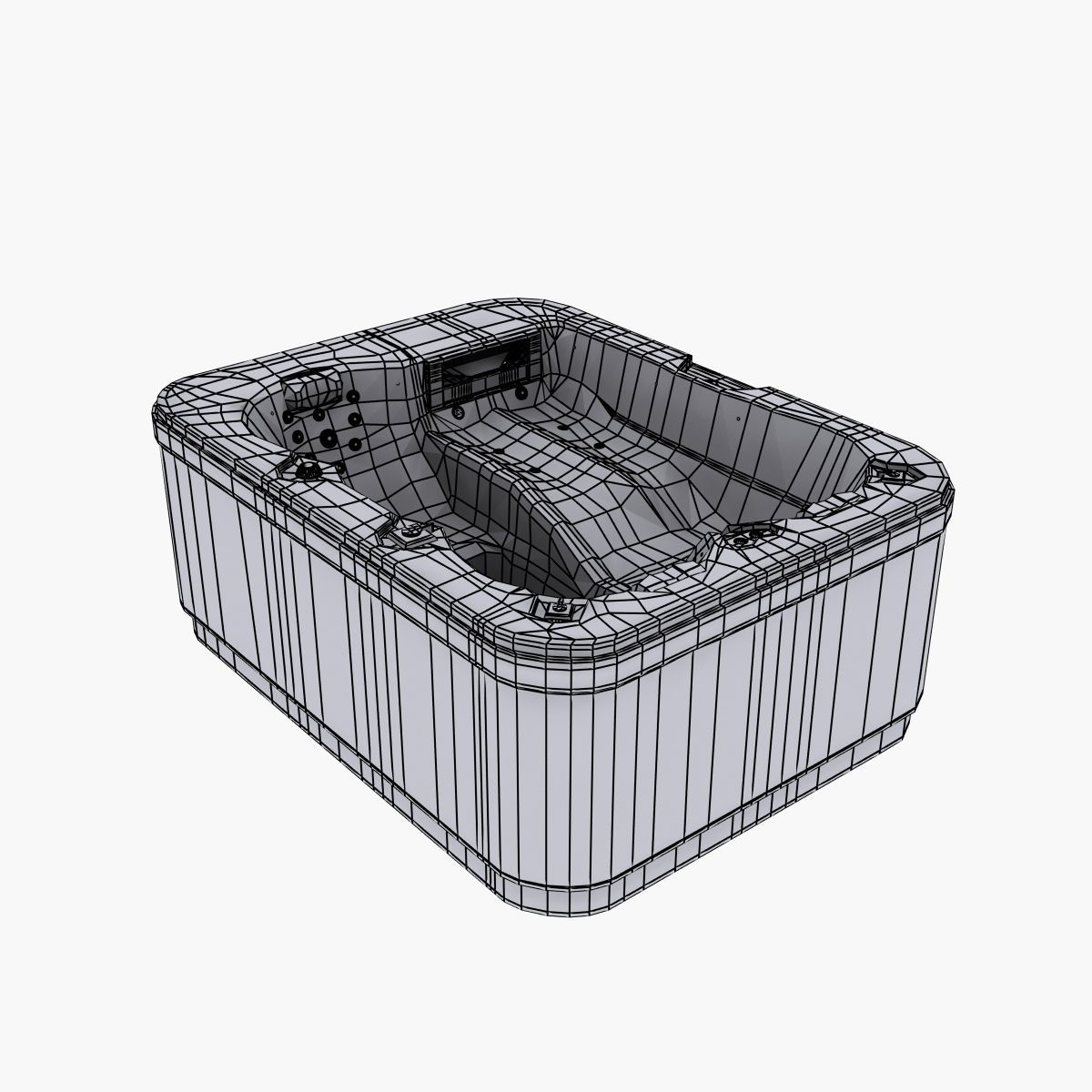 Whirl Rose SPA 3D model_14