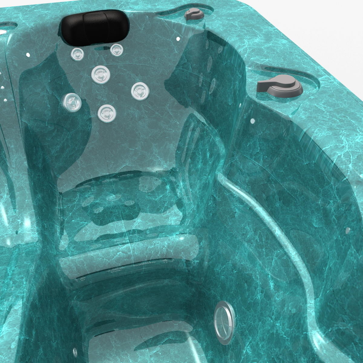 Whirl Rose SPA 3D model_8