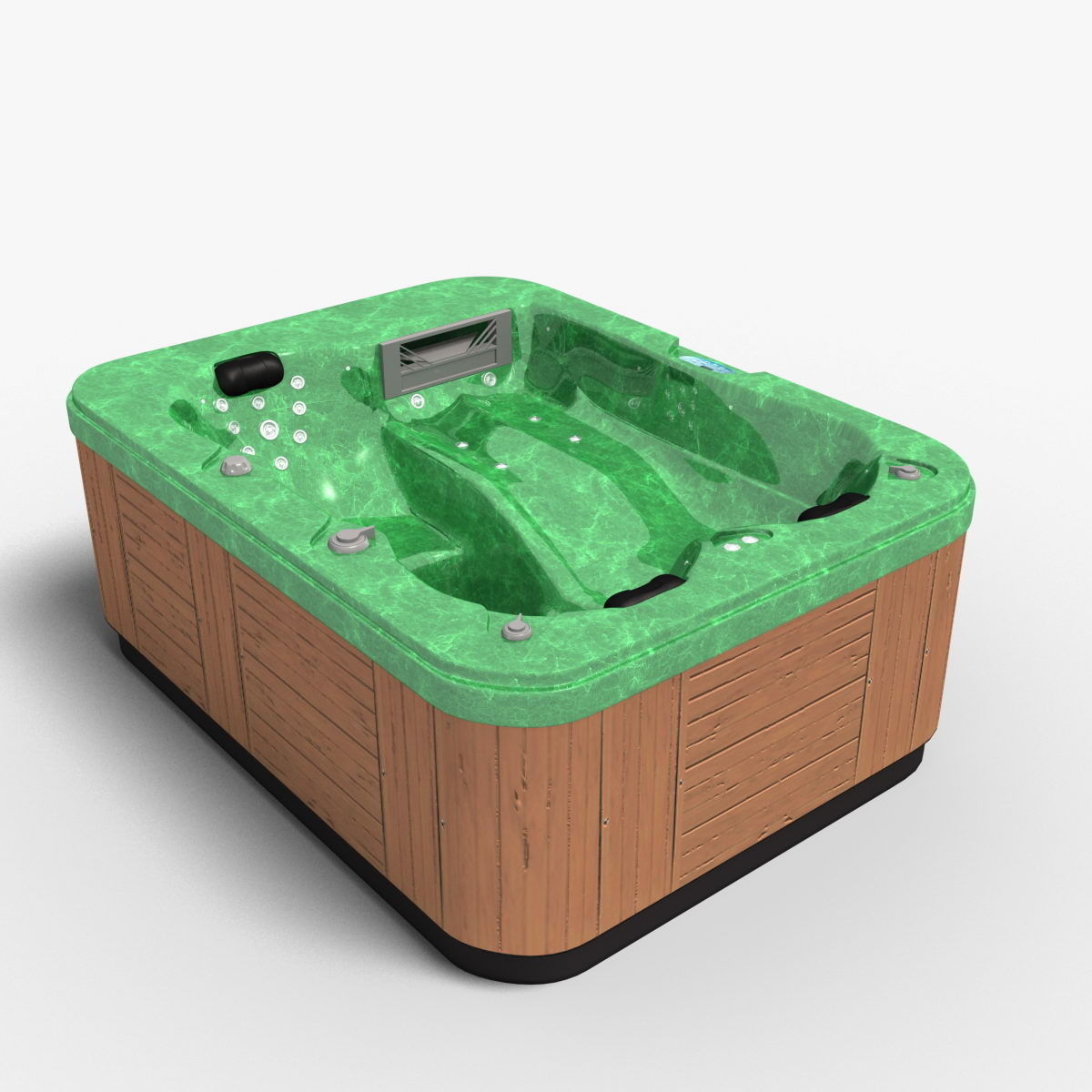 Whirl Rose SPA 3D model_12