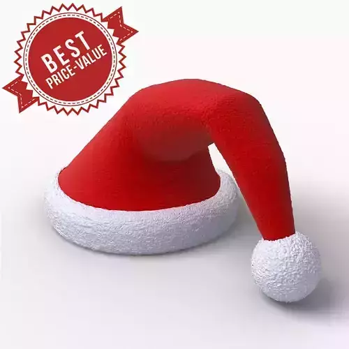 Christmas Cap 3D model