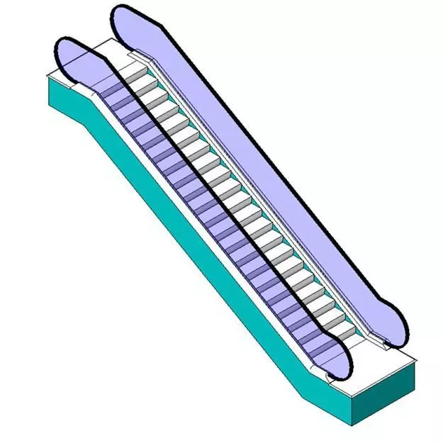 Escalator Free 3D model