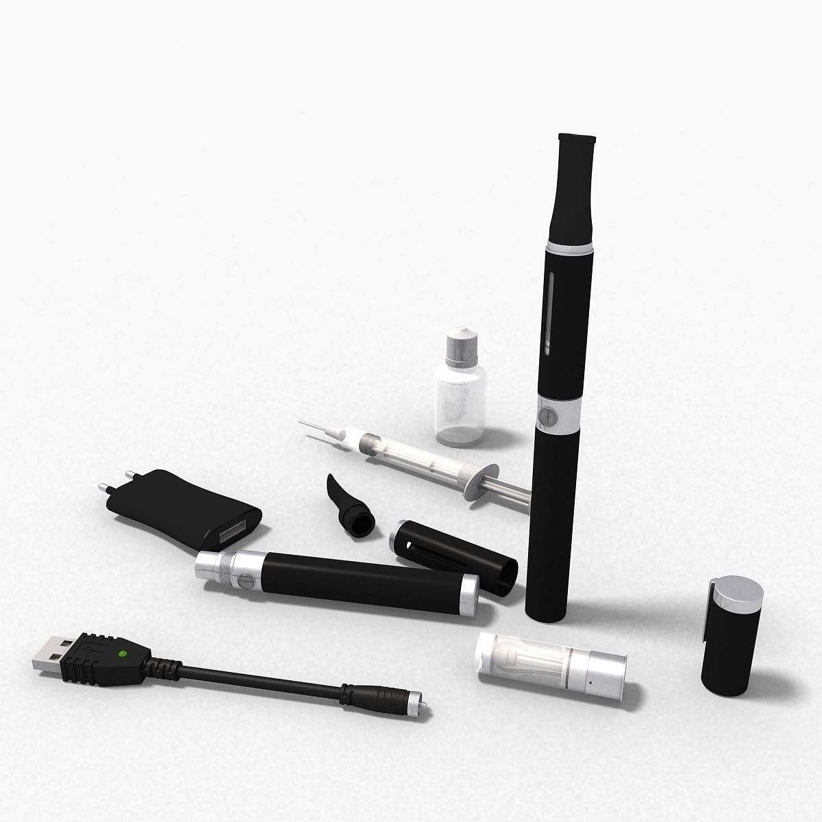 Electronic Cigarettes 3D model_2