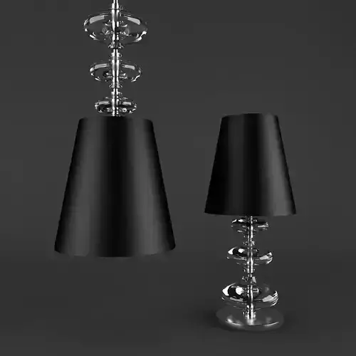 Barovier  Toso lamp 3D model